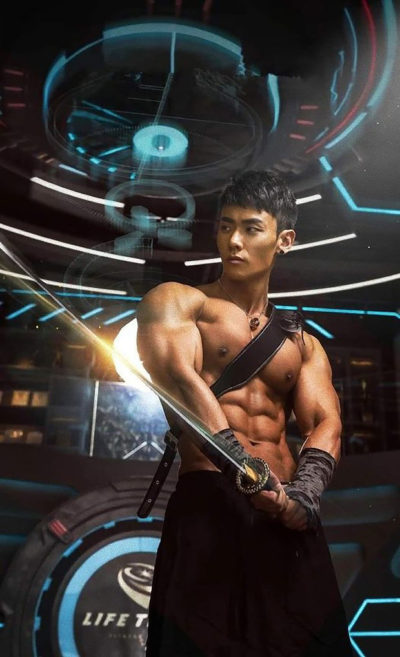 Read more about the article Gorgeous Asian Guy with sword 02